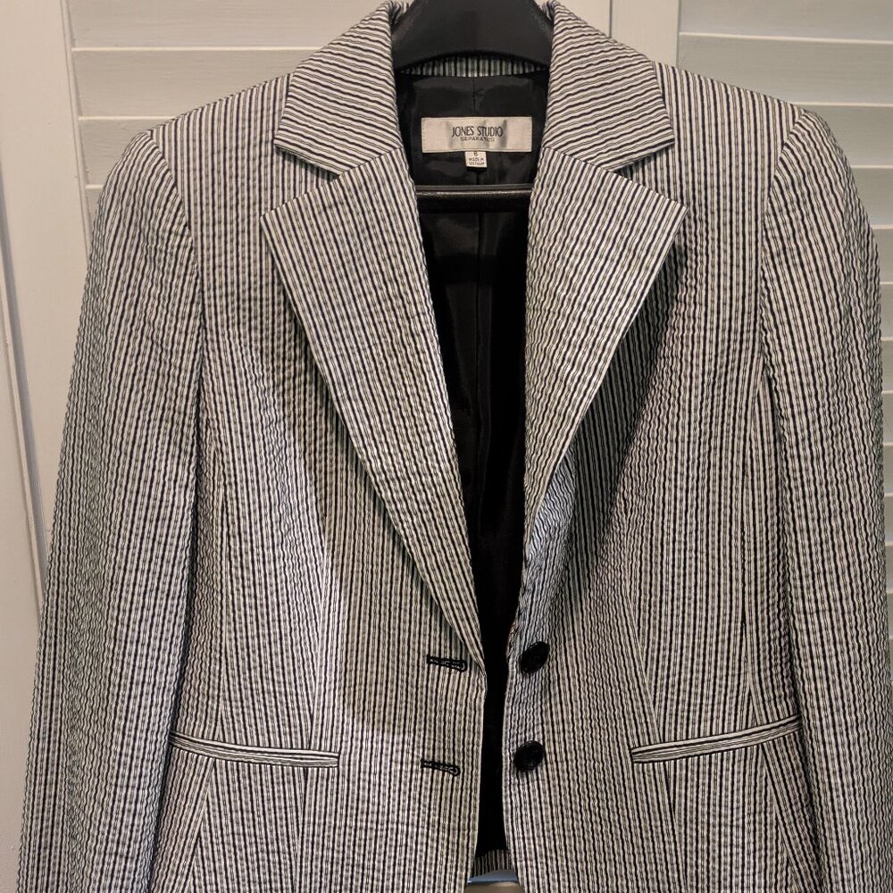 Seersucker blazer